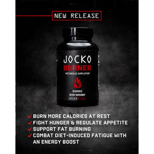 Jocko Fuel Burner for Men & Women - Healthy Weight Support Supplement, Helps Regulate Appetite, & Metabolism Booster - Supports Healthy Metabolism & Increased Thermogenesis 90 Count (30 Day Supply)