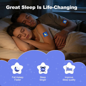Adelbras Sleep Patches for Adults, Upgraded All-Natural Ingredients, Fast-Acting Melatonin & Valerian, Long-Lasting Night Comfort Sleep Aids for Men & Women