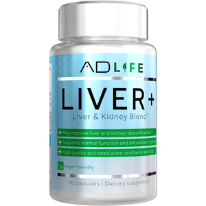 Project AD Liver+ Liver Cleanse & Detox, Liver Supplement (90 Capsules)
