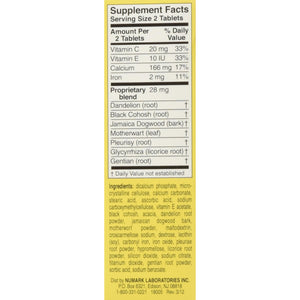 Lydia Pinkham Herbal Supplement Tablets for Menstruation and Menopause Support, 72 Count