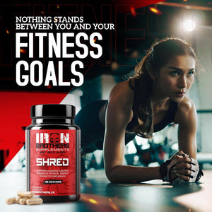 Iron Brothers Thermogenic Fat Burner – Metabolism & Appetite Support – Grains of Paradise, Green Tea & Infinergy Caffeine – Energy & Weight Loss – 60 Veggie Capsules