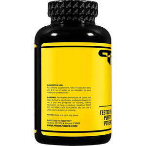 Primaforce Creatine Monohydrate Capsules - 240 Capsules, 3,000Mg per Serving, Gluten Free and Non-Gmo