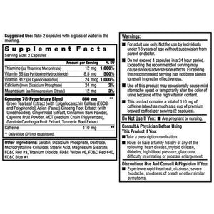 ILIOS Dexatrim Max Appetite Suppressant for Weight Loss – 1 Pack Weight Loss Pills for Women & Men, Fat Burner Supplement to Reduce Hunger, Complex 7 Formula, 60 Capsules Packaging