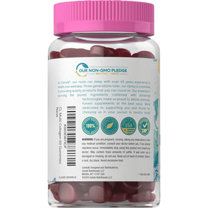 Carlyle Collagen Peptides Gummies | 60 Count | Multi Collagen Complex | Beauty Formula Supplement | Mixed Berry Flavor | Non-Gmo, Gluten Free