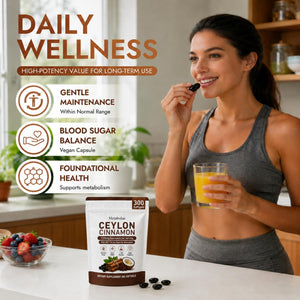 Metabolae Ceylon Cinnamon,7200 Mg Equivalent per Serving, Gluten Free, Non-Gmo, 300 Softgels
