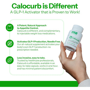 Calorie Control Supplement 6X Natural GLP-1 Support, Official & Patented Amarasate Formula, Plant Based Dietary GLP1 Supplement, Manages Appetite, Hunger & Cravings, 1 Month Average Supply, 90 Count