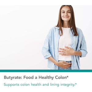 Nutricology Butyraid Colon Lining Nutrition - Supports Gut and Colon Health - Digestive Support - Delivers 200 Mg - Vegetarian & Hypoallergenic - 100 Servings - 100 Delayed-Release Capsules