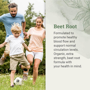 Earth Harmony Naturals Organic Beet Root Capsules 1200 Mg - Beet Root Powder & Juice Blend Supplement for Men and Women - 120 Capsules