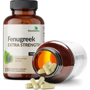 Futurebiotics Fenugreek Extra Strength Supports Overall Good Health & Well-Being, Non-Gmo, 150 Vegetarian Capsules