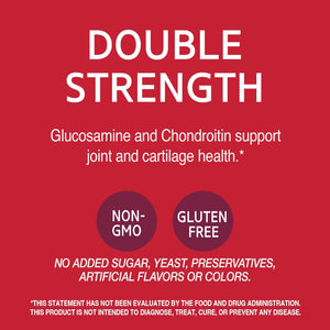 21St Century Double Strength Glucosamine Chondroitin (210 Count), Dietary Supplement for Joint & Cartilage Health, Supports Active Lifestyle, Non-Gmo, Gluten-Free Joint Supplements for Men & Women