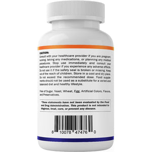 Vitamatic Lithium Orotate 20Mg, 90 Capsules - Veggie Caps, Non-Gmo, Gluten Free