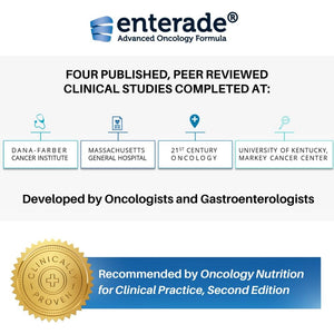 Enterade Advanced Oncology Powder Packets, Orange Berry (1 Box, 10 Packets) - Specially Formulated to Decrease GI Side Effects - 10 Single-Servings