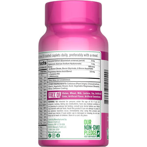 Nature'S Truth Hair Skin and Nails | 60 Caplets | plus 5,000 Mcg Biotin | Non-Gmo & Gluten Free Supplement