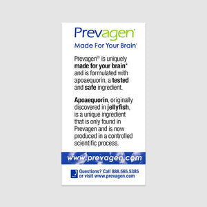 Prevagen Regular Strength - 30 Capsules (1 Month Supply) | Formulated for Your Brain | 10Mg of Apoaequorin plus Vitamin D3 with 7-Day Pill Minder