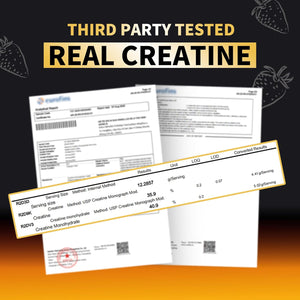 Nutravita NSF Certified Creatine Gummy - Creatine Monohydrate Gummies for Men & Women-5G of Creatine Monohydrate per Serving - Sugar Free,Vegan, Strawberry Flavor, 120 Count