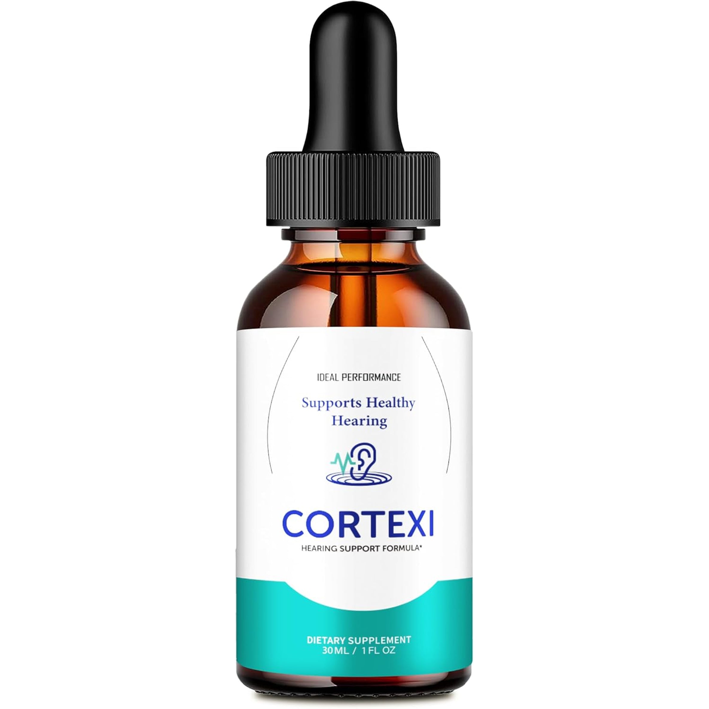IDEAL PERFORMANCE Cortexi Tinnitus Relief for Ringing Ears Drops - Cortexi Hearing Support Supplement Liquid Drops - Maximum Strength, Cortexidrops Supports Healthy Hearing Reviews (1 Pack)