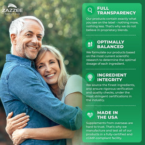 Zazzee High Absorption Indole-3-Carbinol (I3C), 200 Mg per Capsule, 120 Vegan Capsules, 4 Month Supply, 5 Mg Bioperine for Enhanced Absorption, 100% Vegetarian, All-Natural and Non-Gmo