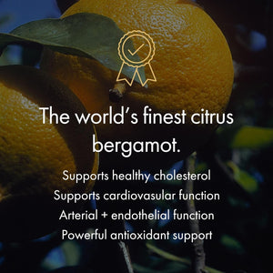 NAOMI Italian Citrus Bergamot 1000Mg Extra Strength - Supports Healthy Cholesterol & Triglyceride Levels Already in Normal Range - Patented Bergamore® Extract, 7 Key Polyphenols, 30-Day Supply