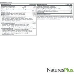 Naturesplus Source of Life Women - 60 Tablets - Multivitamin & Mineral Supplement - with Iron, Calcium, Folate & Lutein - Gluten Free, Vegetarian - 30 Servings