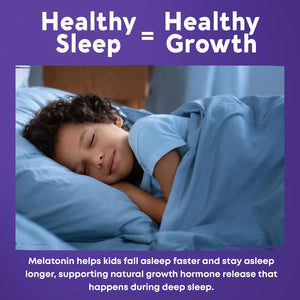 Height Growth Gummies with Melatonin for Kids & Teens - Ashwagandha for Kids - Melatonina Para Niños - Height Growth Supplement - Teen Boy Vitamins - Grow Taller Supplement - Kids Melatonin Gummy