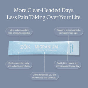 Daily Nervous System Support Formula for Head Tension, Stress & Energy, Calm Focus + Cellular Wellness Drink, 400Mg of Pure Magnesium Glycinate + 9 Key Neuronutrients, 30 Travel Sachets