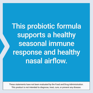 Life Extension FLORASSIST® Immune & Nasal Defense, L. Rhamnosus CRL1505, Immune Response, Healthy Nasal Airflow, Seasonal Support, Gluten-Free, Non-Gmo, 1 Daily, Vegetarian, 30 Capsules