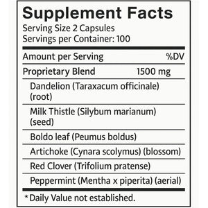 New Life Limpieza Suprema Hígado Riñones Y Vesicula, Healthy Liver Supplement, Dandelion Root, Milk Thistle Extract, 100 Capsules