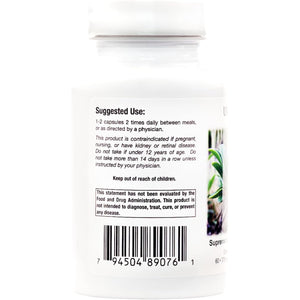 Supreme Nutrition Uva Ursi, 60 Pure Bearberry Vegetarian Capsules