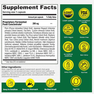 Dr Ohhira'S 3-In-1 Probiotics, Prebiotics and Postbiotics to Support Digestive Health for Men & Women | Support Complete Gut Health with Pre, Pro and Post Biotics Supplement | 100 Vegan Capsules
