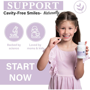 Living Well Kids Calcium & Tooth Support – Chewable Bone Health Vitamins with D3 + K2, Magnesium & Zinc – Strong Teeth & Enamel Defense – Berry Flavor – Fluoride-Free, Non-Gmo