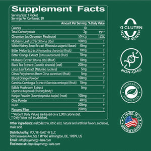 Oxyenergy LIPO Slash 16-In-1 Natural Weight Loss Supplement for Women and Men, Supports Gut Health, GLP-1 Activate & Weight Management, Vegan, Gluten-Free, Non-Gmo, 30 Packets, Orange Flavor