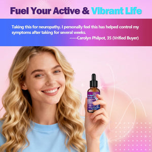 R Alpha Lipoic Acid 600Mg Liquid Drops for Neuropathy, Advanced 11-In-1 Stabilized R-ALA Supplement W. Benfotiamine Acetyl L-Carnitine Vitamin C E for Antioxidant Nerve Brain Energy Health Non GMO