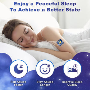 Sleep Patches for Adults Extra Strength, Sleep Patch with Melatonin & Valerian, All-Natural Deep Sleep Support Patches