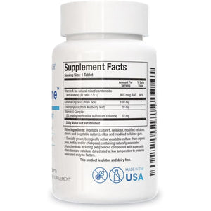 Biotics Research Gastrazyme™ Digestive Support - Supplies Vitamin U Complex, Chlorophyllins, Gamma Oryzanol (From Rice) Supplement Supports Gastrointestinal Health & Gut Lining - 90 Tablets