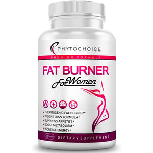 Fat Burner for Women with Raspberry Ketones, Green Tea & African Mango – Best Diet Pills That Work Fast for Women, All-Natural Weight Loss Supplements Supports Metabolism & Belly Fat Burn, 60 Capsules