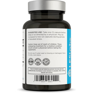 LES Labs Cortisol Health – Stress Relief, Balanced Cortisol Response, Relaxation & Deep Sleep – Phosphatidylserine, Magnesium, Magnolia Bark, Rhodiola Rosea & Ashwagandha – Non-Gmo – 60 Capsules