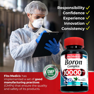 Lab | Boron |10 Mg | 240 Servings | Boron Supplement
