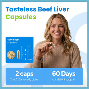 Beef Organ Supplements for Women, Beef Liver, Kidney, Heart, Uterus Tissue, Hormonal Balance, Immune Support,Natural Iron Vitamins Supplements for Energy, Grass Fed Pasture Raised 120 Capsules