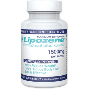 Lipozene MEGA Bottle - 120 Capsules, Making It Our Largest Size Available - Appetite Suppressant