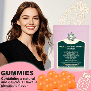 Vaginal Probiotics for Women, Feminine Balance Gummies for Ph Balance, Women'S Health Supplement, Feminine Freshness & Immune Support, Vegan Gluten Free, Hawaiian Pineapple, 60 Count