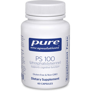 Pure Encapsulations PS 100 | Phosphatidylserine Amino Acid Supplement for Brain and Memory* | 60 Capsules