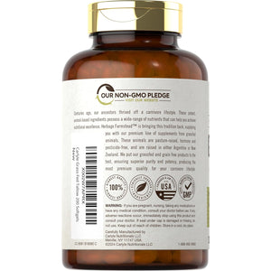 Carlyle Grass Fed Beef Tallow 3120Mg | 200 Softgel Capsules | Pasture Raised Bovine Supplement | Non-Gmo, Gluten Free | by Herbage Farmstead