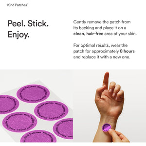 Kind Patches Focus Patches - Mental Clarity and Cognitive Performance - Enhance Productivity with Omega 3, Lion'S Mane, L-Theanine, Ginseng - 30 Count