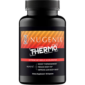 Nugenix Thermo - Thermogenic Fat Burner Supplement Pills for Men, Extreme Metabolic Accelerator, 42 Count