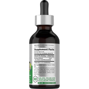 Horbaach Scullcap Herb Tincture | 2 Fl Oz | Liquid Extract Drops | Scutellaria Lateriflora | Alcohol Free, Vegetarian | Super Concentrated Supplement | Non-Gmo & Gluten Free