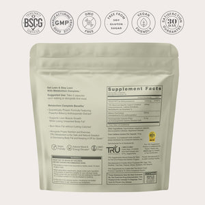 TRU Supplements Metabolism, Advanced Fat Loss, Fight Cravings, Boost Mood, No Jitters or Crash, 30 Servings