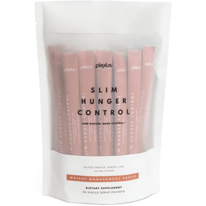 Plexus Slim Hunger Control | 30 Packets | Dietary Supplement & Glucose Metabolism Support | Vegan, Gluten Free | Health Drinks