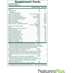 Naturesplus Source of Life Adult’S Chewable, Apple Cinnamon - 90 Wafers - Multivitamin & Mineral Supplement - Immune & Digestive Health Support with Vitamin D3 - Gluten Free, Vegetarian - 45 Servings