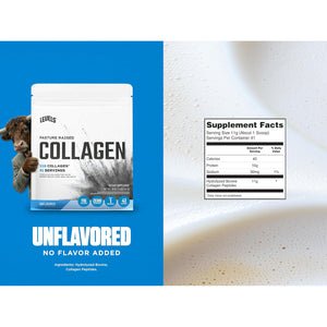 Levels Collagen Peptides, No Artificial Ingredients, 11G of Collagen, Unflavored, 1LB