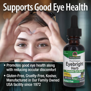 Nature'S Answer Eyebright Herb | Supports Healthy Eyes & Vision | Non-Gmo | Alcohol-Free, Gluten-Free, Kosher Certified, Vegan & No Preservatives 1Oz
